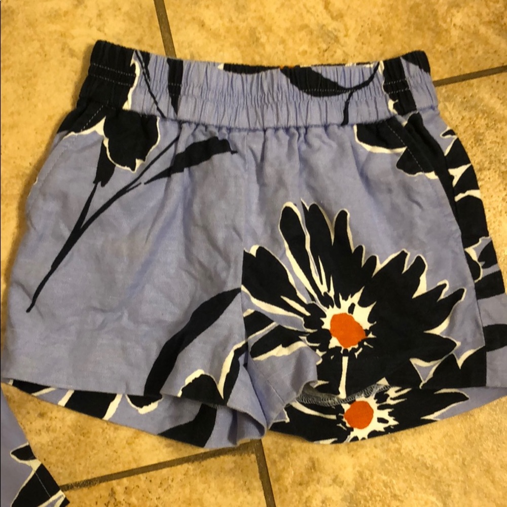 Crew Cuts size 4 shorts.  Floral pattern.